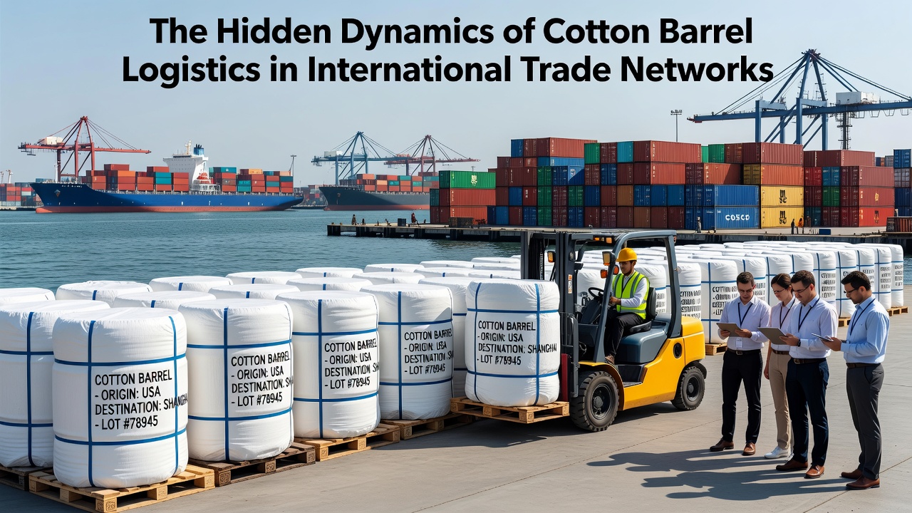The Hidden Dynamics of Cotton Barrel Logistics in International Trade Networks